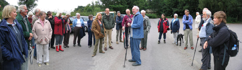 Gathering at the end of the Landscape Project