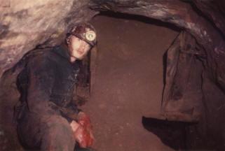 Ore chute under Engine Vein
