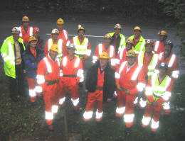Visitors from a mining company