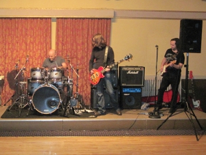 2011: The band prepares to play 2011: The band prepares to play